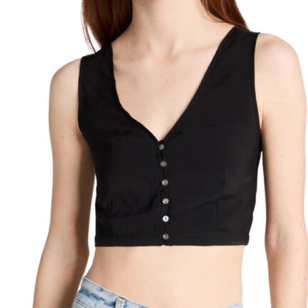 Madewell Softdrape Gwen Supercrop Vest Top